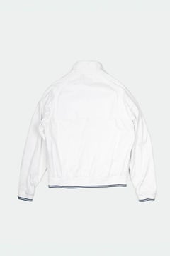 Ralph Lauren Men's White Cotton Harrington Jacket Size M - Excellent