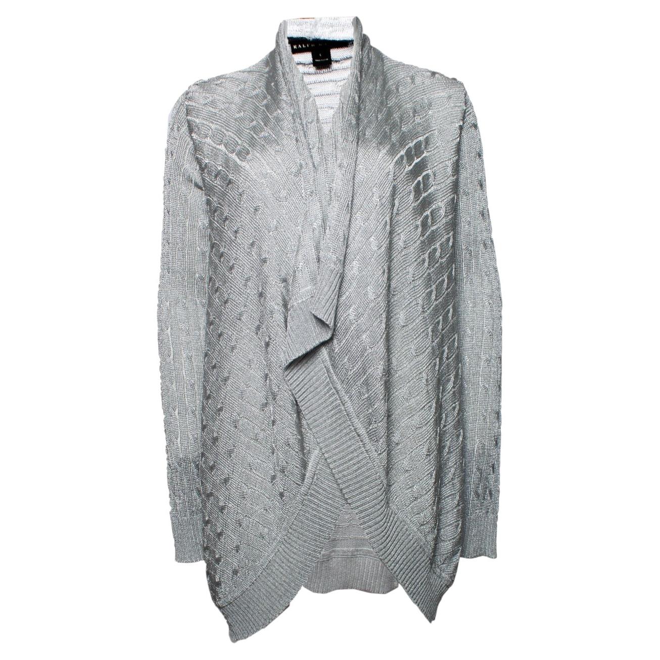 Ralph Lauren, Metallic cable knit cardigan