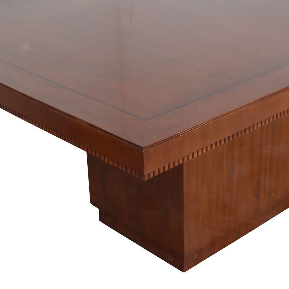 Ralph Lauren Modern Hollywood Dining Table Solid Wood Walnut Veneer 2
