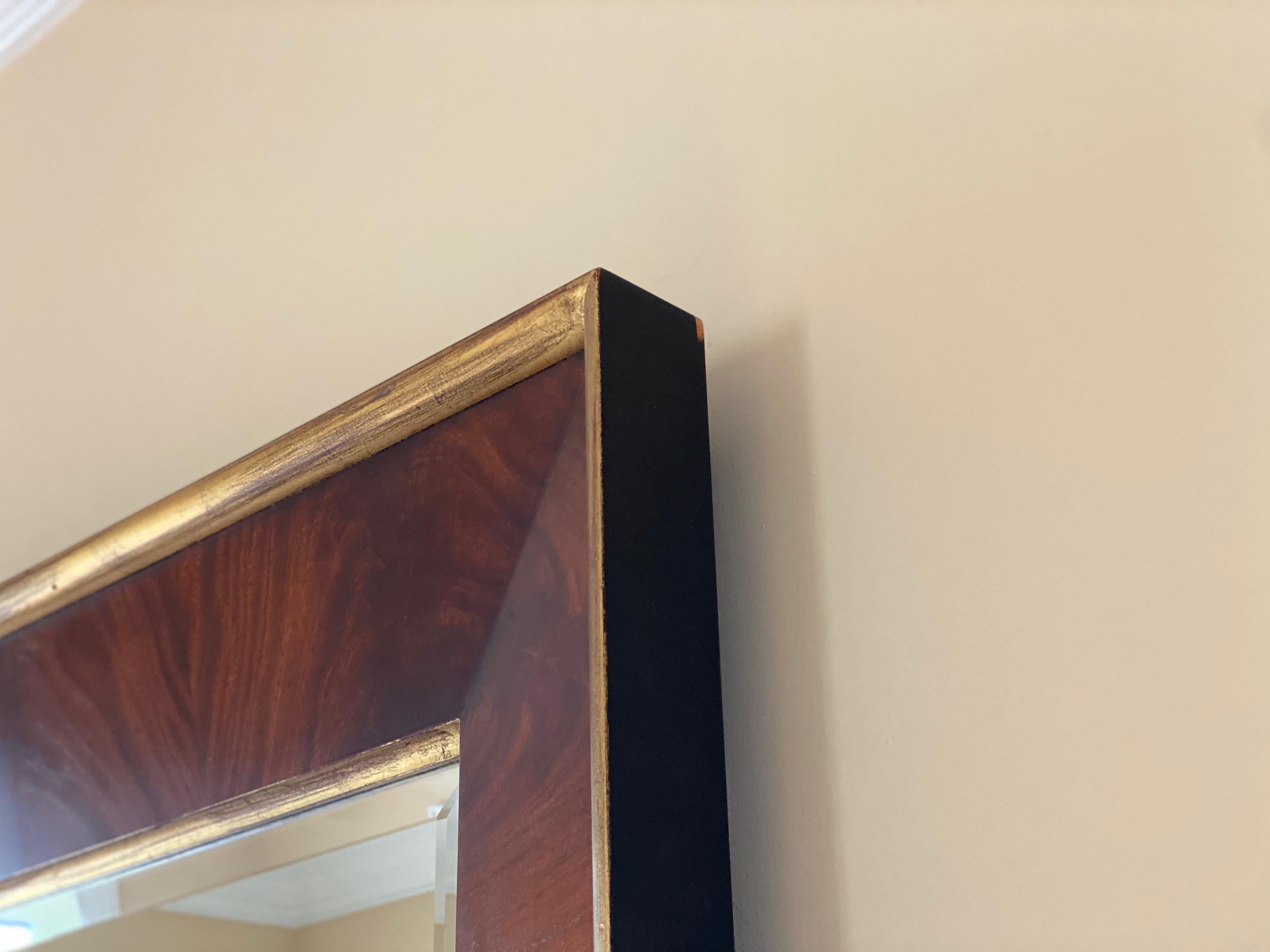 Ralph Lauren Modern Large Beveled Wall Mirror 10