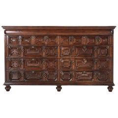 Ralph Lauren Monumental Sized 'Brittany' Chest of Drawers, Signed