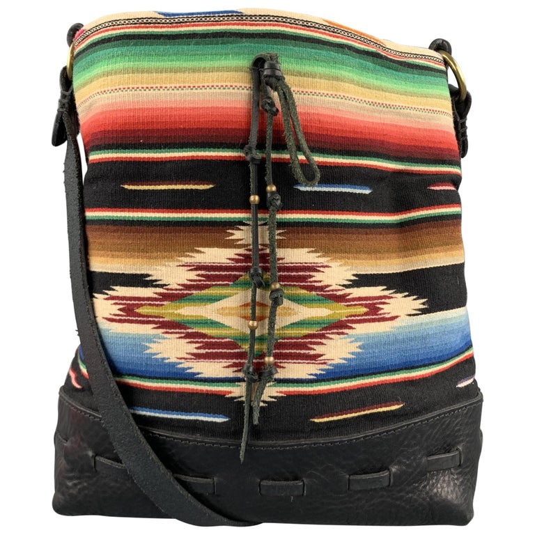 RALPH LAUREN Multi-Color Navajo Print Fabric Leather Shoulder Bag at  1stDibs | ralph lauren backpack mens, lauren ralph lauren bags, ralph  lauren bag mens