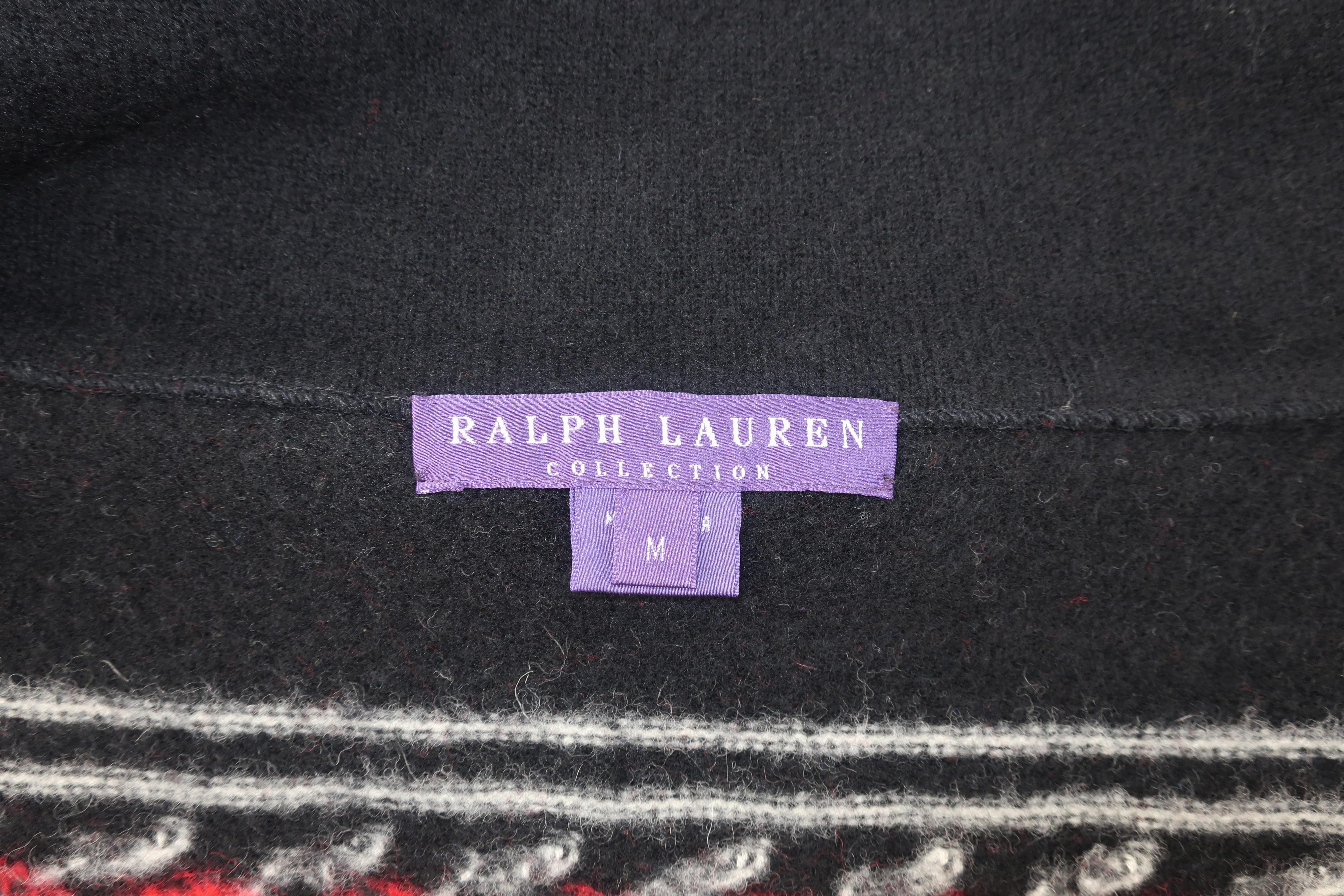 Ralph Lauren Native American Inspired Cashmere Blend Sweater 1