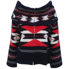 Ralph Lauren Native American Inspired Cashmere Blend Sweater