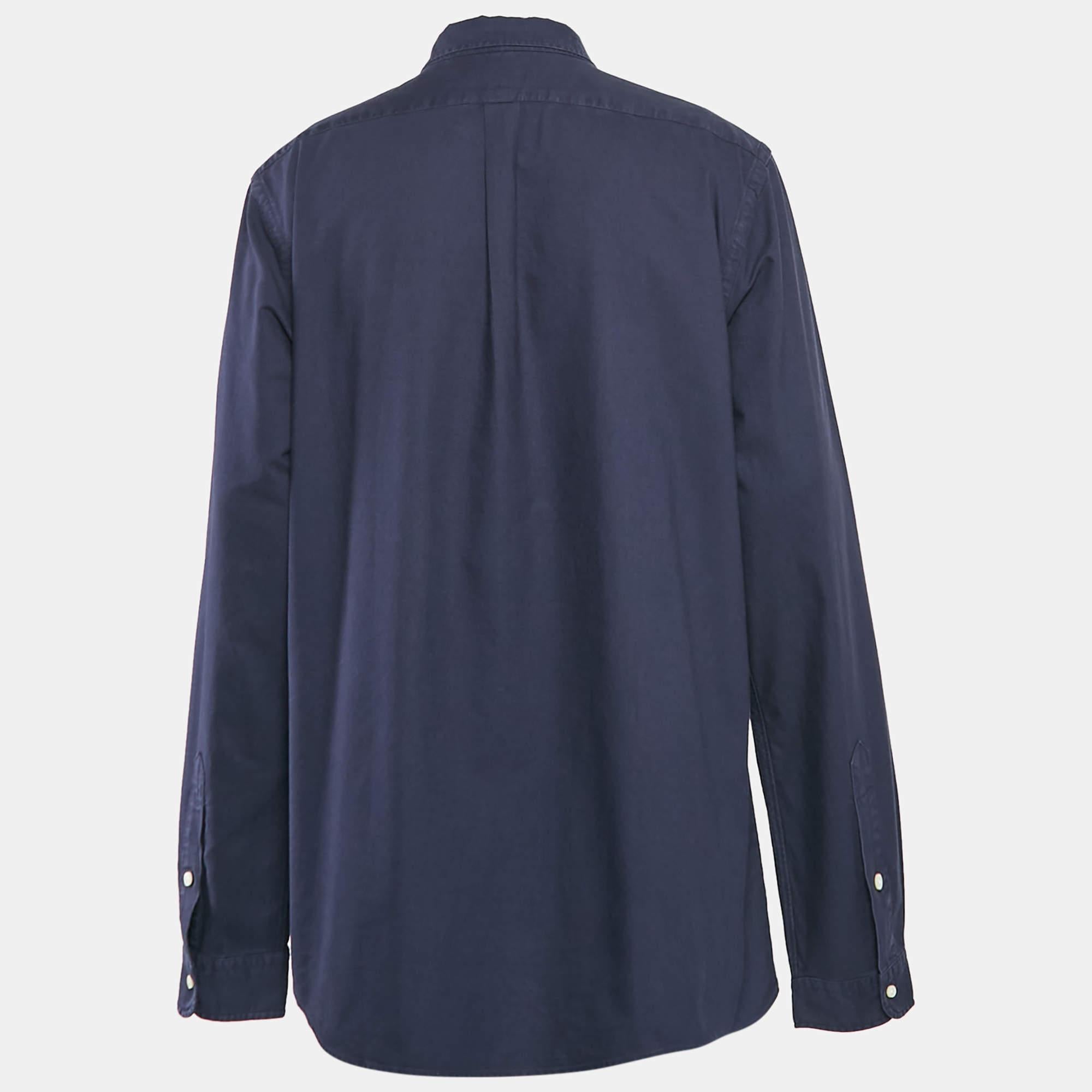 As shirts are an indispensable part of a wardrobe  alph Lauren brings you a creation that is both versatile and stylish. It has been tailored from high quality fabric for a classy look and fit.