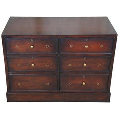 Ralph Lauren New Bohemian ABC Dresser Block Chest Bachelor File Cabinet