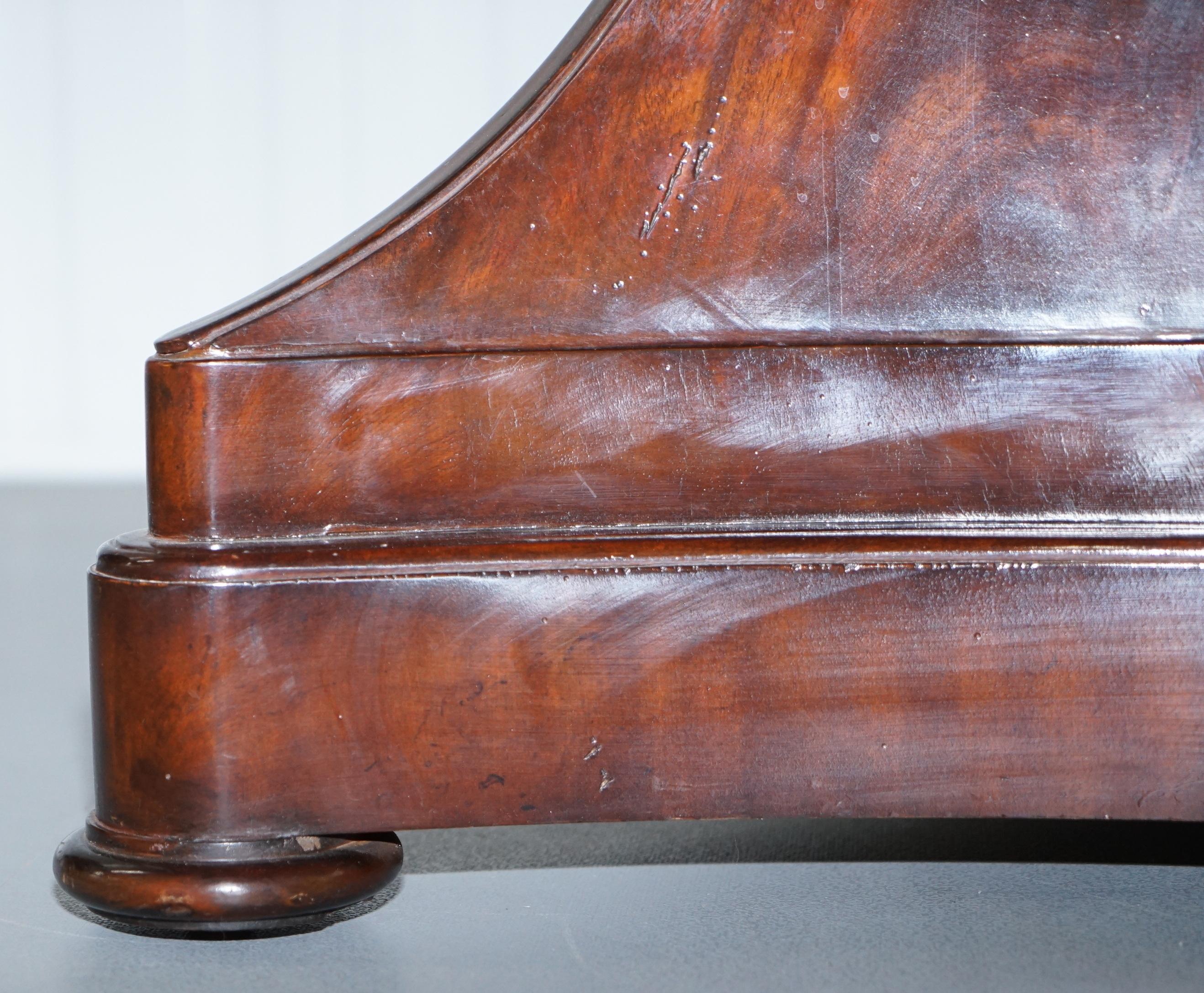 Ralph Lauren New York American Mahogany Centre Table Marble Top 2
