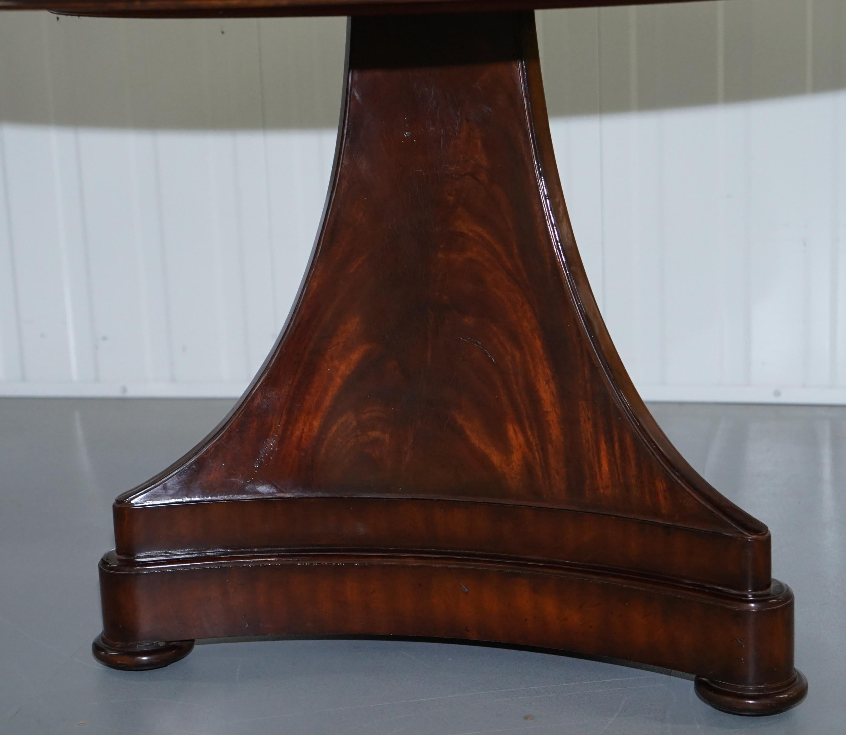 20th Century Ralph Lauren New York American Mahogany Centre Table Marble Top