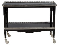 Ralph Lauren One Fifth Bar Cart in Black Lacquer