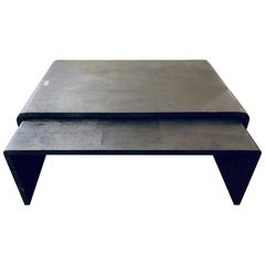 Ralph Lauren One Fifth Nesting Cocktail Coffee Tables Art Deco Style