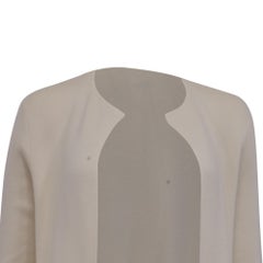 Ralph Lauren Open- Front Cardigan in Cream Cashmere