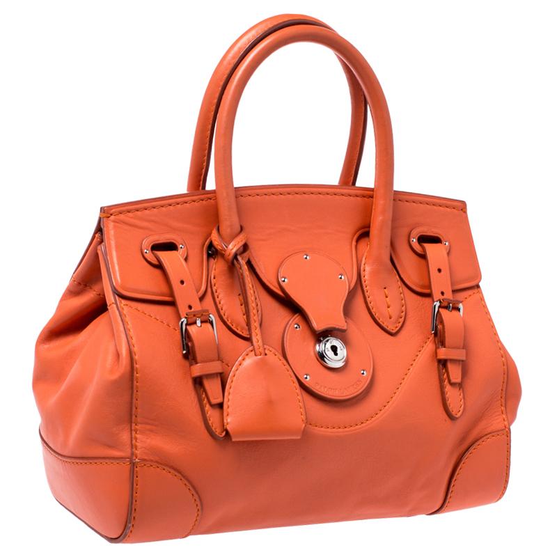 Ralph lauren orange bag hotsell