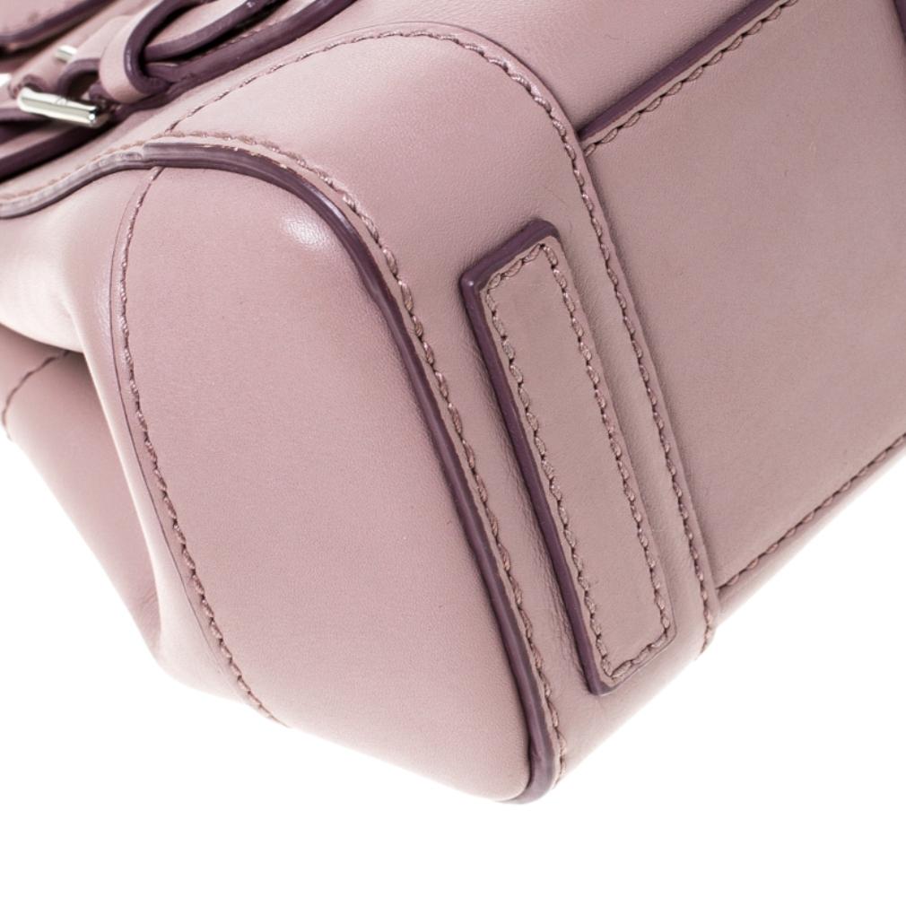 Ralph Lauren Pale Pink Leather Mini Ricky Tote 1