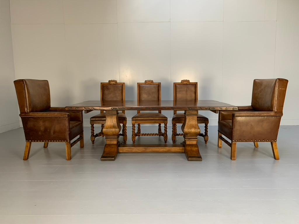 Table de salle à manger et ensemble de 8 chaises Polo Ralph Lauren en vente 8