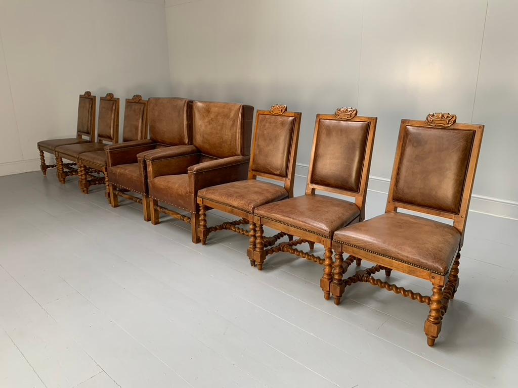 Table de salle à manger et ensemble de 8 chaises Polo Ralph Lauren en vente 9