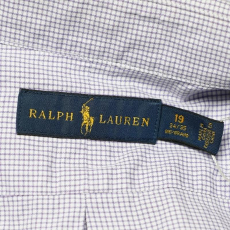 Camicia a quadri in cotone Ralph Lauren 3XB In condizioni buone in vendita a Dubai, Al Qouz 2