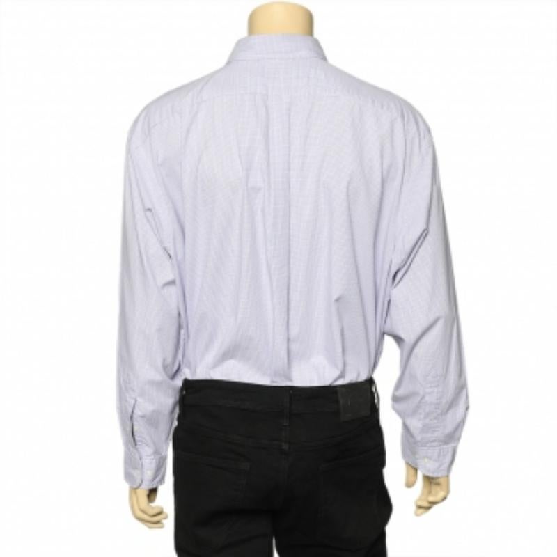 Camicia a quadri in cotone Ralph Lauren 3XB in vendita 1