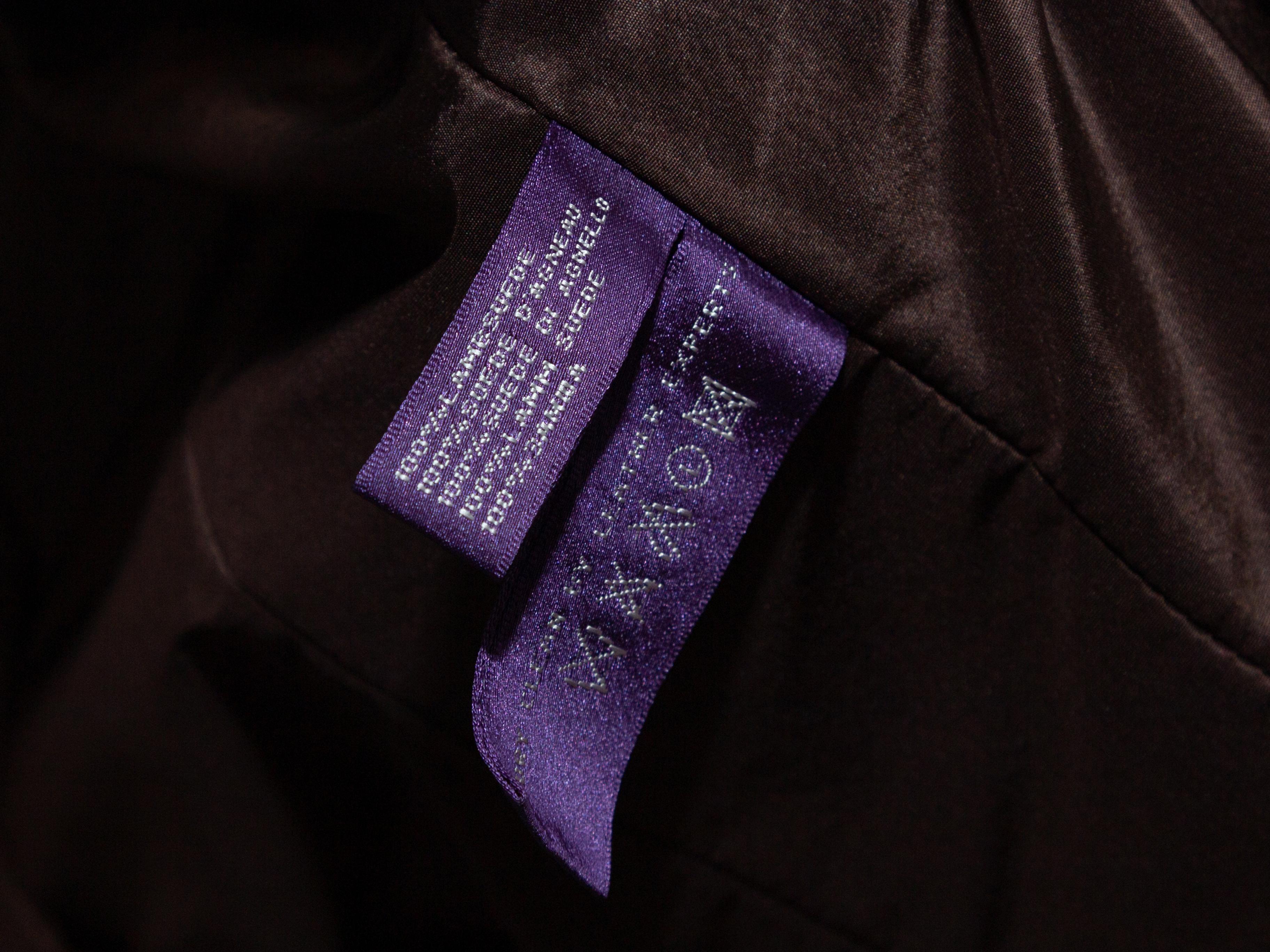 suede label