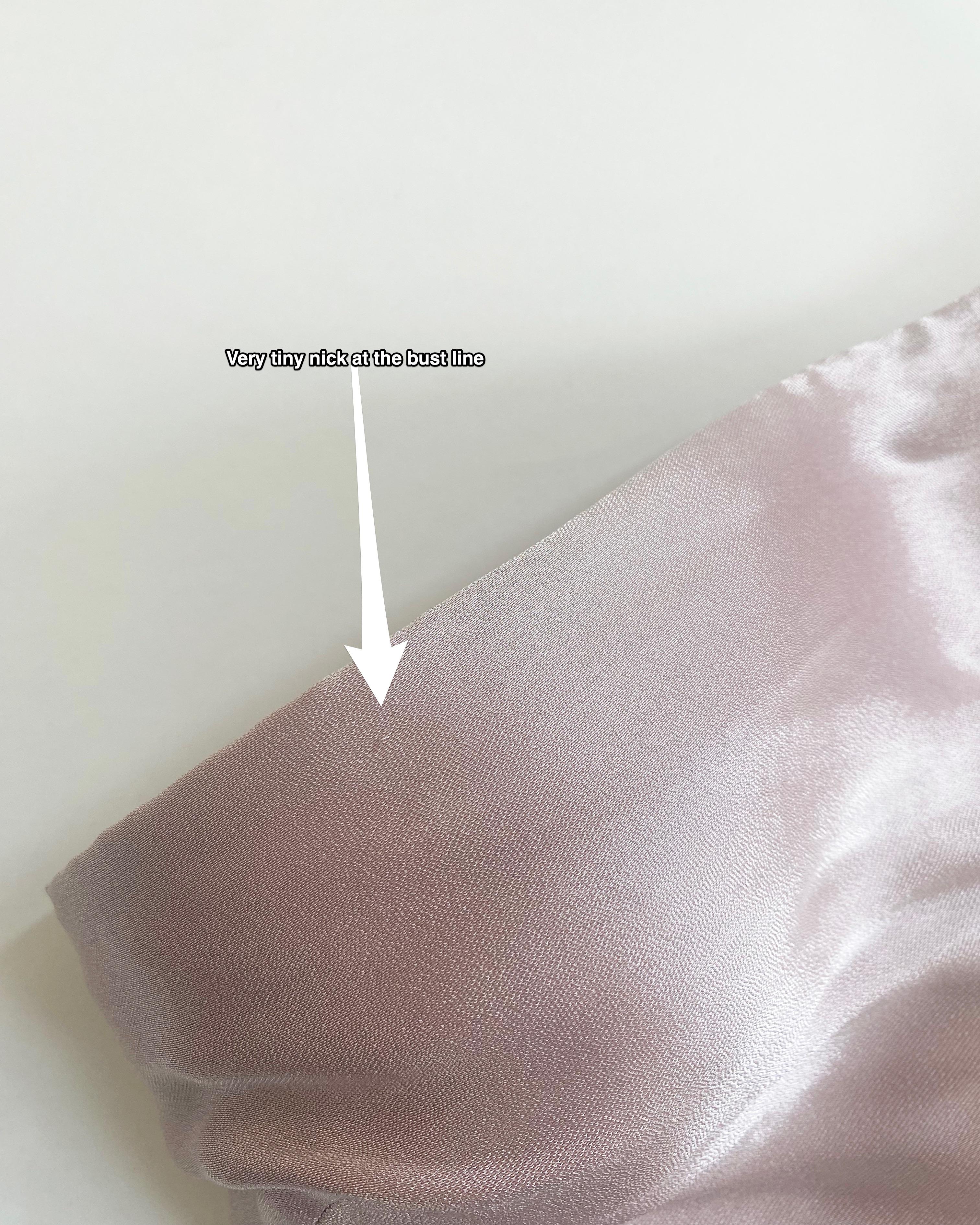 Ralph Lauren purple label Fall 2014 strapless pink purple metallic gown dress 4 10