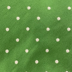 RALPH LAUREN Purple Label Green Polka Dot Silk Tie