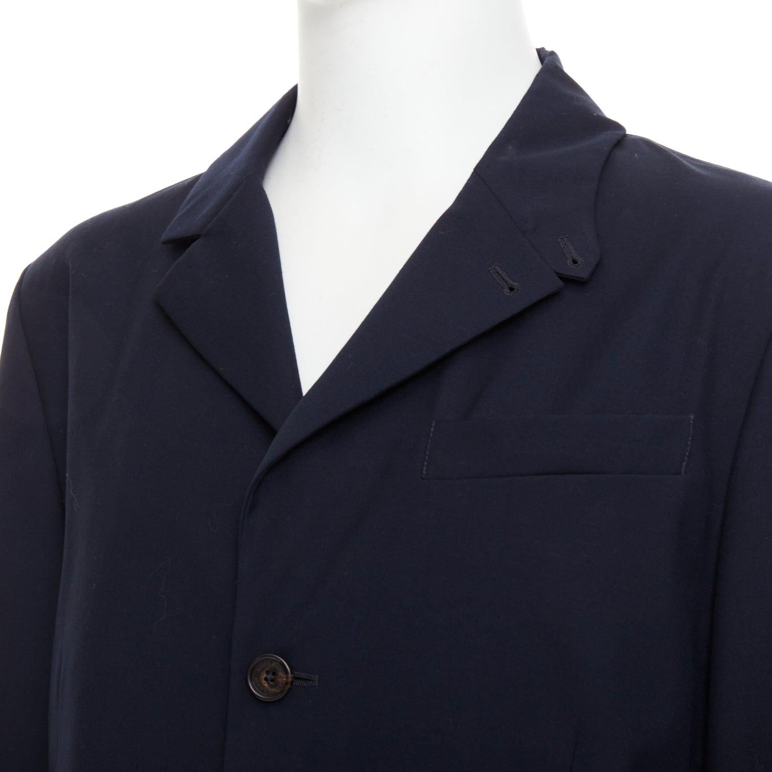RALPH LAUREN Purple Label Abrigo de sarga azul marino con 3 bolsillos con solapa y doble abertura XL
Referencia: TGAS/F00063
Marca: Ralph Lauren
Colección: Etiqueta Púrpura
Material: Poliéster, mezcla
Color: Azul marino
Patrón: Sólido
Cierre: