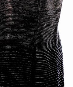 Ralph Lauren Purple Label Silver Hand-Beaded Bustier Gown, Fall 2005, Met Gala