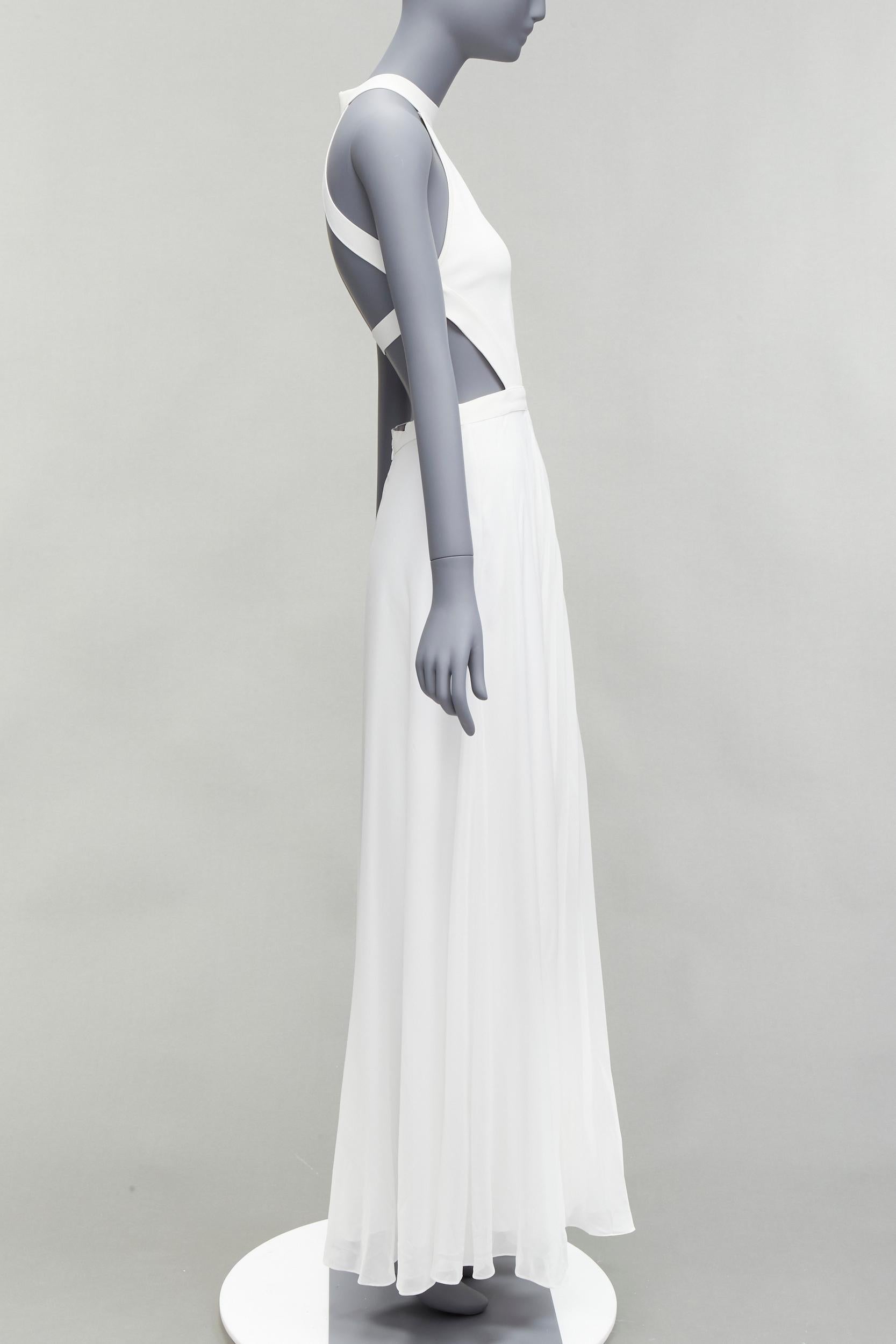 ralph lauren white halter dress