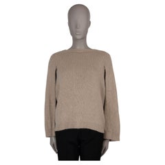 RALPH LAUREN PURPLE LABLE beige cashmere CAPE Sweater S
