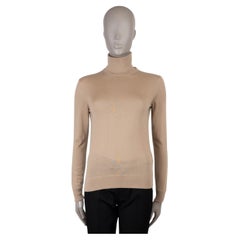 RALPH LAUREN PURPLE LABLE beige cashmere TURTLENECK Sweater S