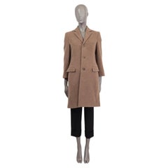 RALPH LAUREN PURPLE LABLE brown cashmere CLASSIC Coat Jacket 0 XS