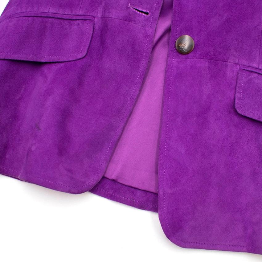 ralph lauren purple blazer