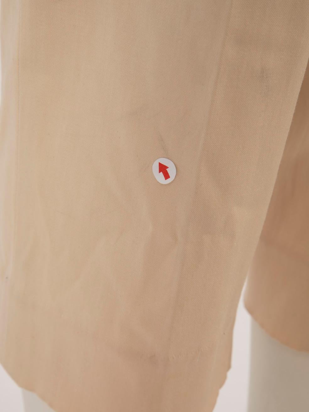 Ralph Lauren Ralph Lauren Black Label Beige Wool Capri Trousers Size L 2