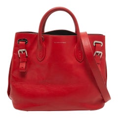 Ralph Lauren Red Leather Tote