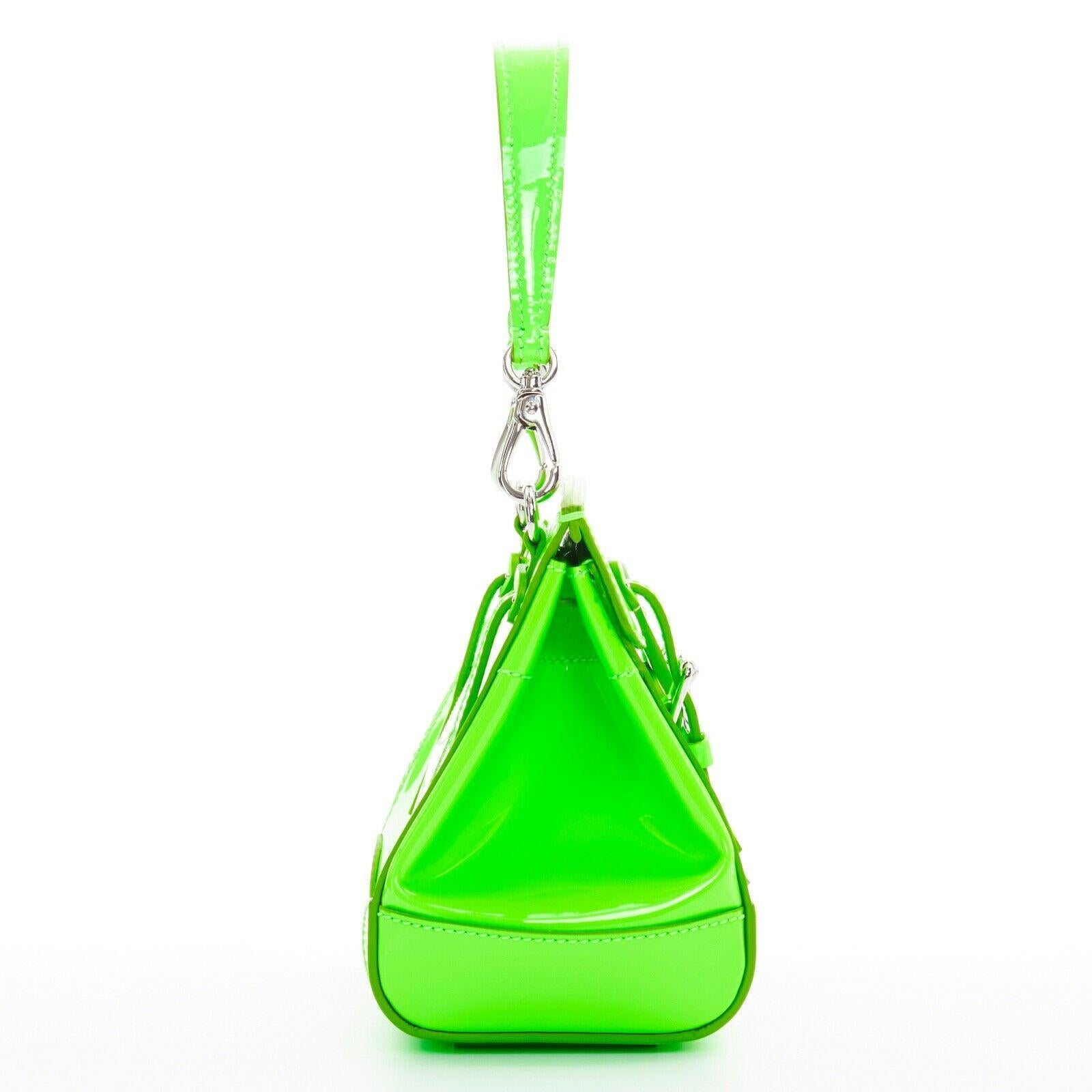neon green bag