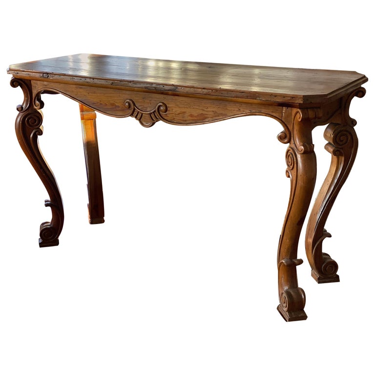 Ralph Lauren Rococo Style Tall Console For Sale at 1stDibs