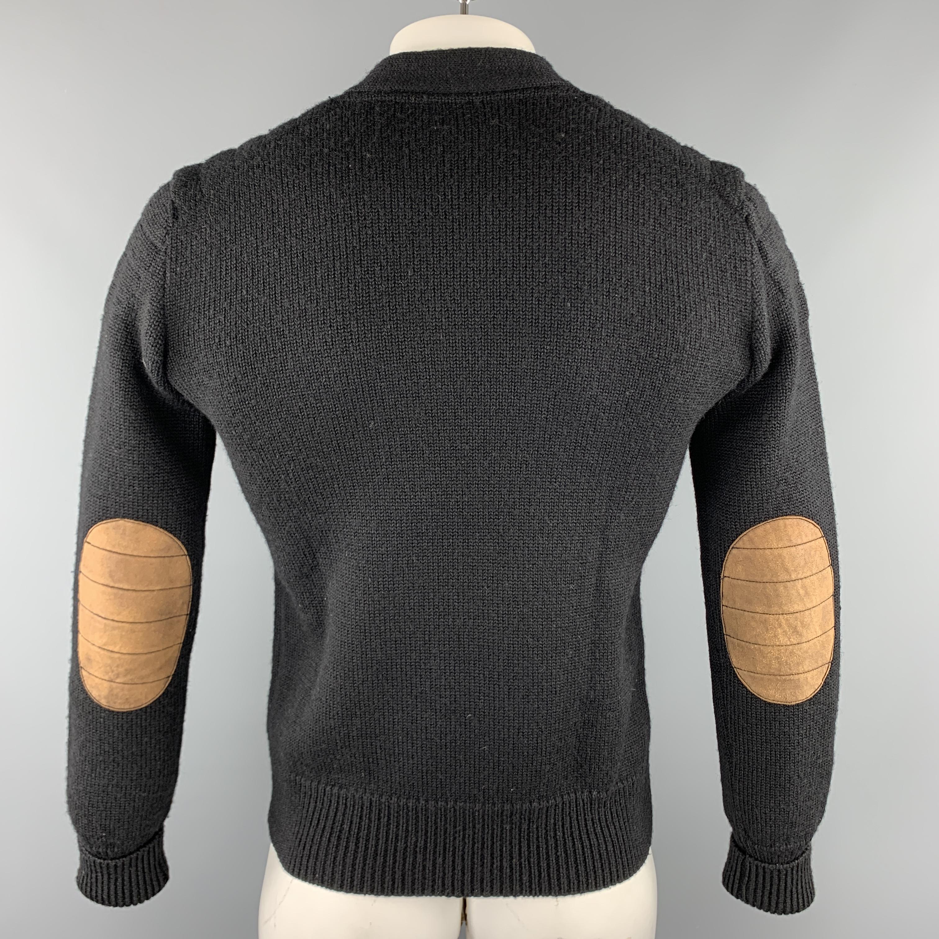 ralph lauren elbow patch sweater