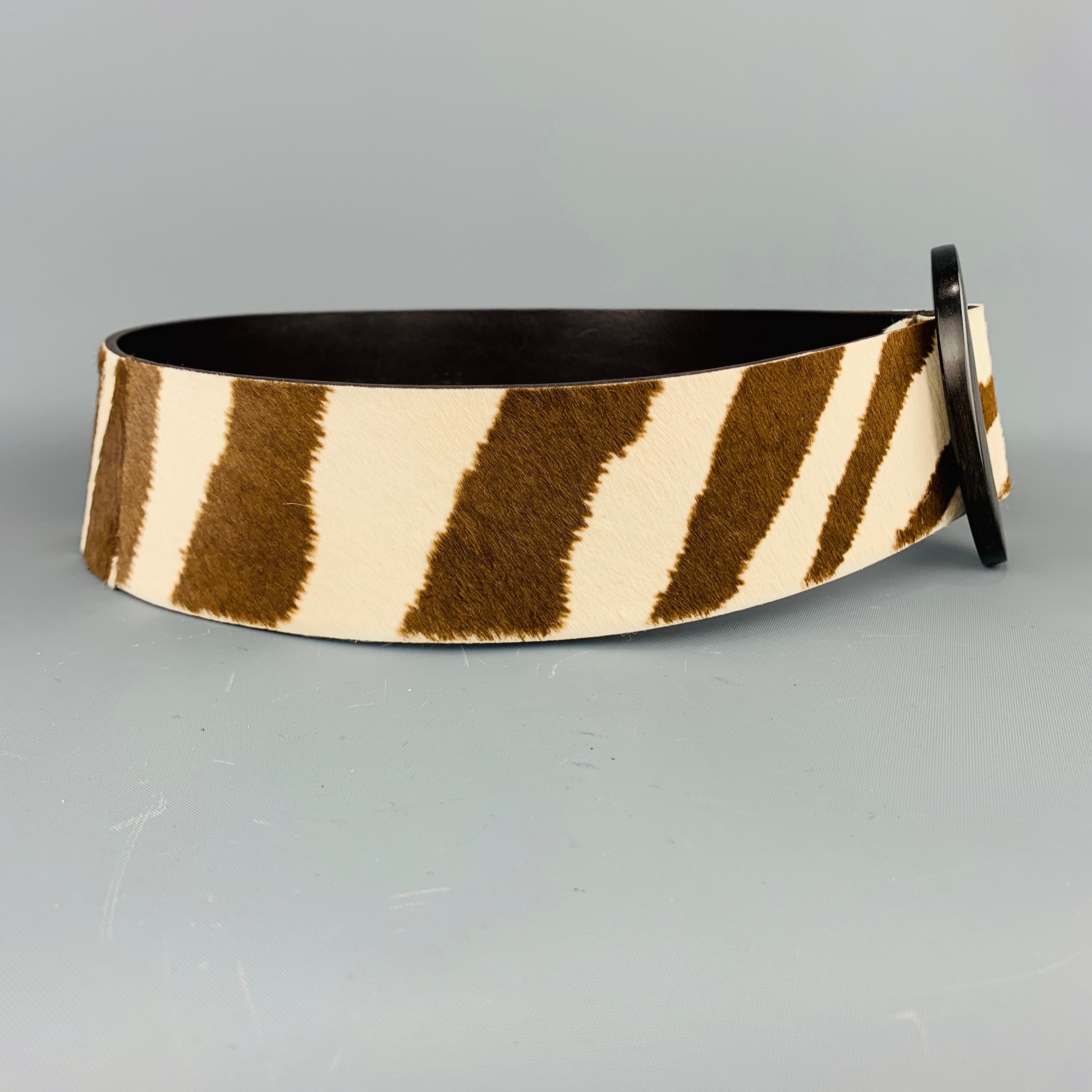 zebra belt