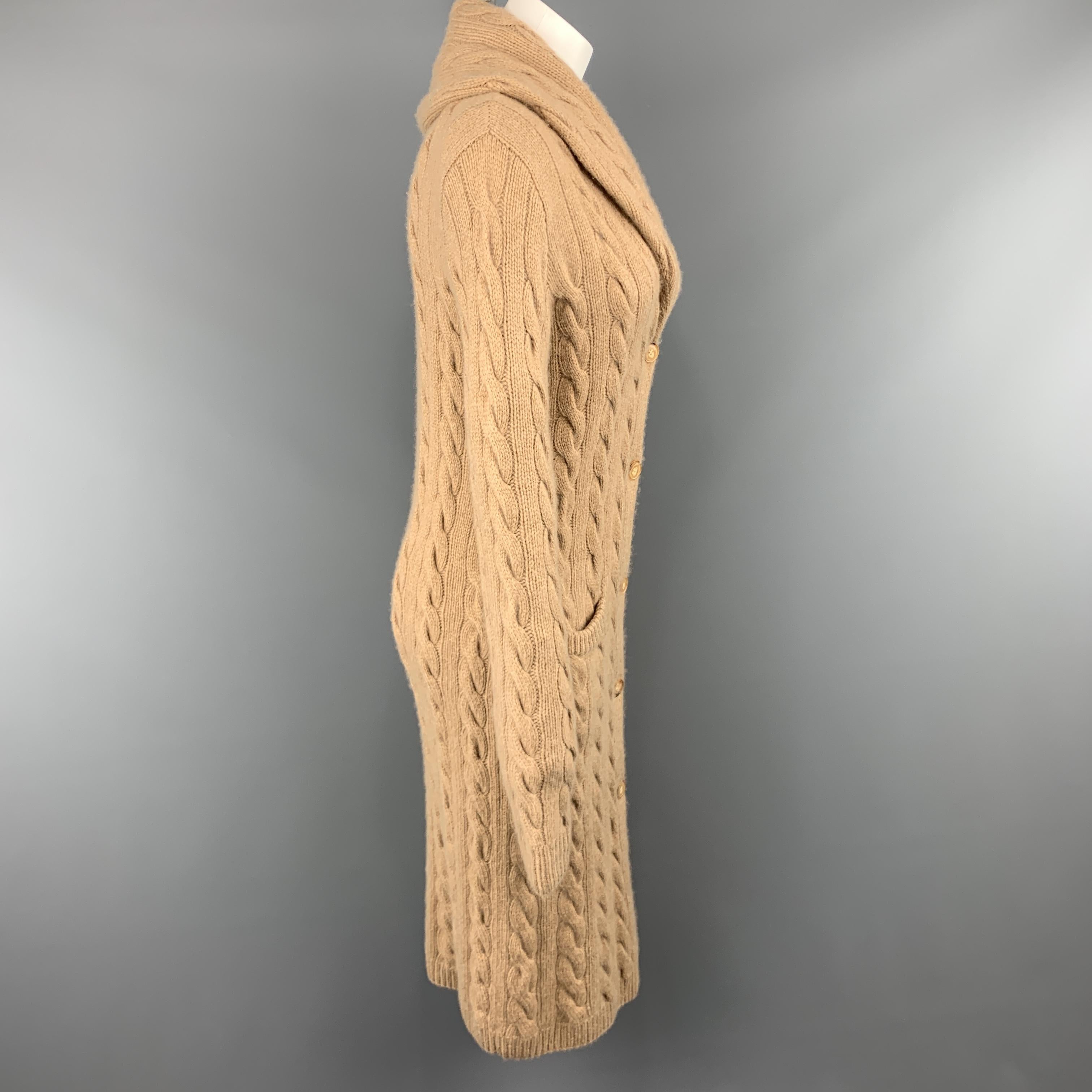 ralph lauren shawl collar cardigan womens