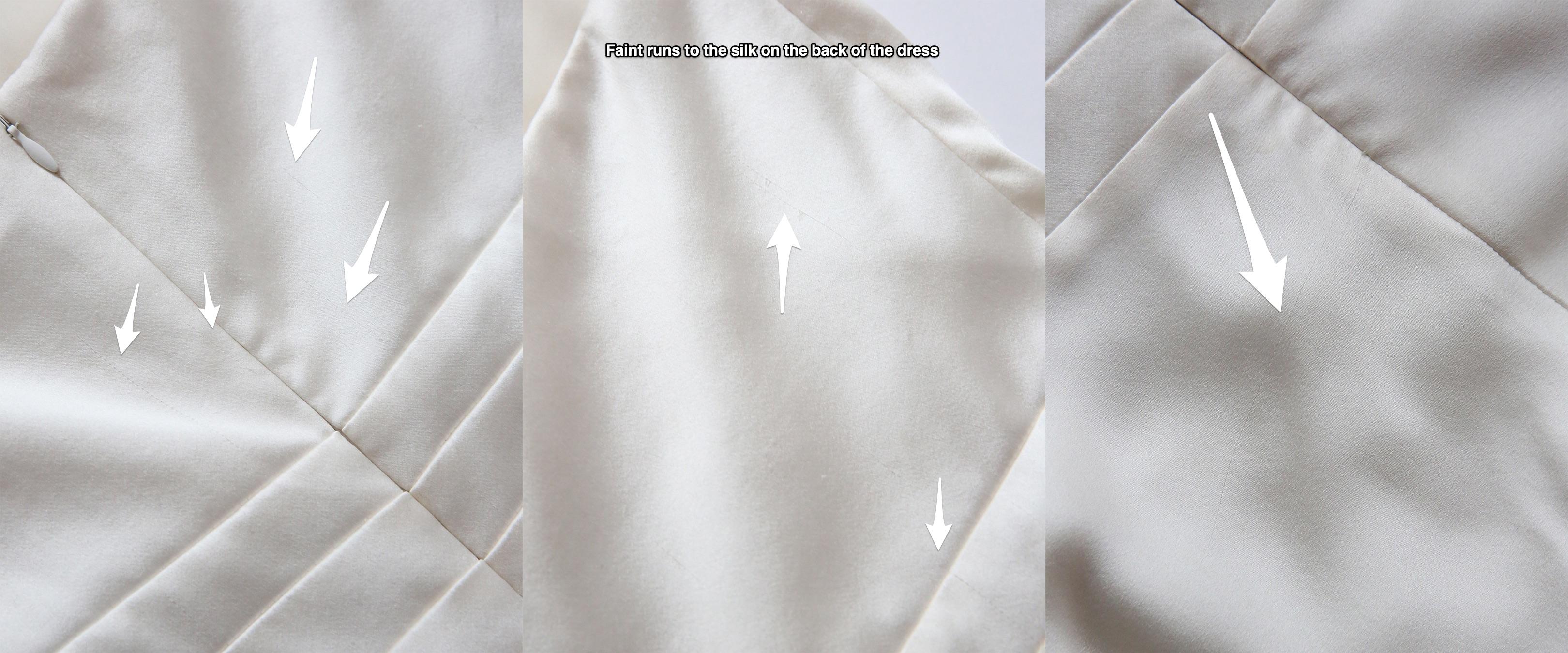 Ralph Lauren S/S 2009 white ivory silk plunging halter neck wedding gown dress For Sale 7