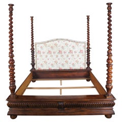 Ralph Lauren Sheltering Sky British Colonial Oak King Barley Twist Poster Bed