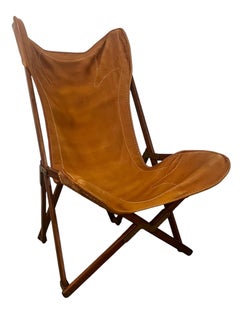 Ralph Lauren "Sheltering Sky" Leather Sling Camp Chair