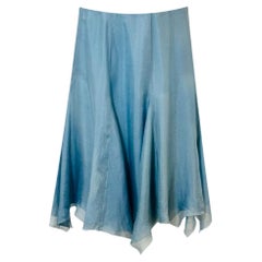 Used Ralph Lauren Silk A-Line Skirt