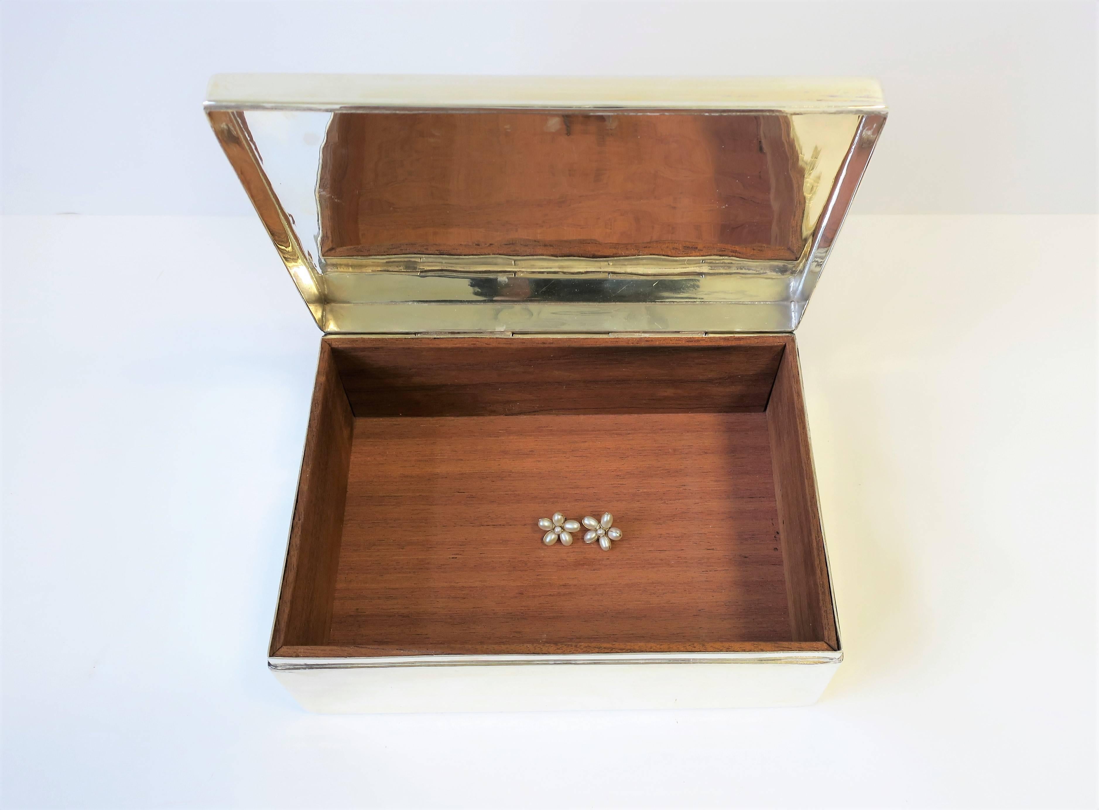 Contemporary Ralph Lauren Silver Box