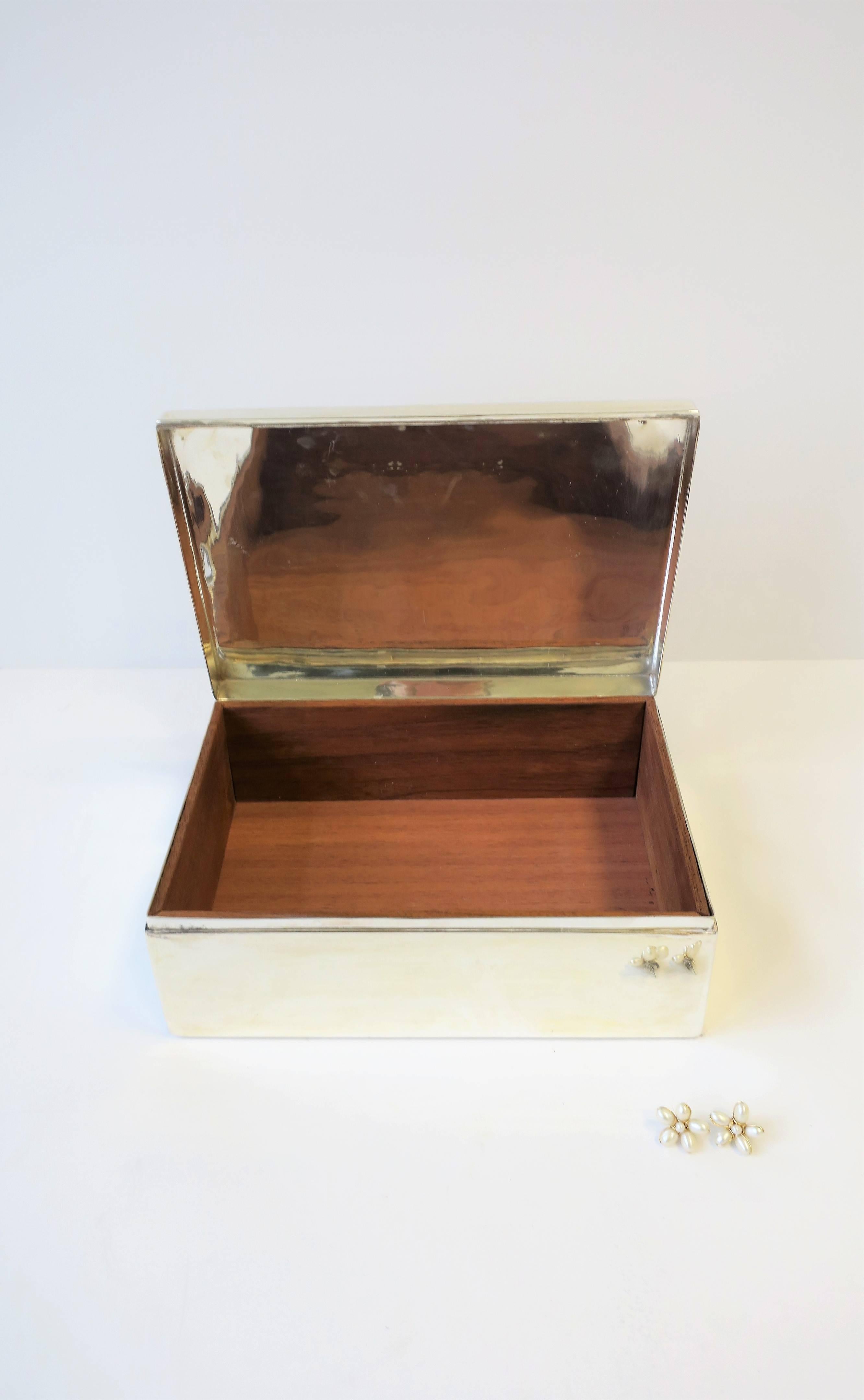 Silver Plate Ralph Lauren Silver Box