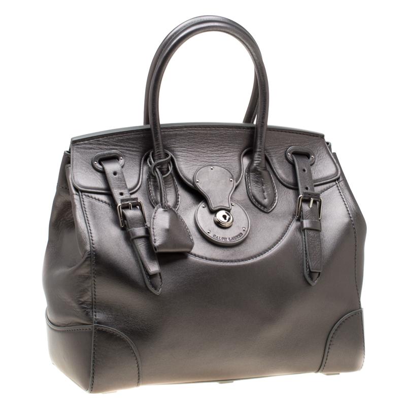 ralph lauren silver bag