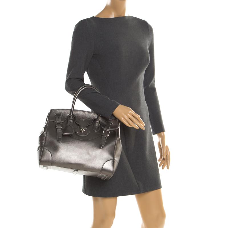 ralph lauren silver bag