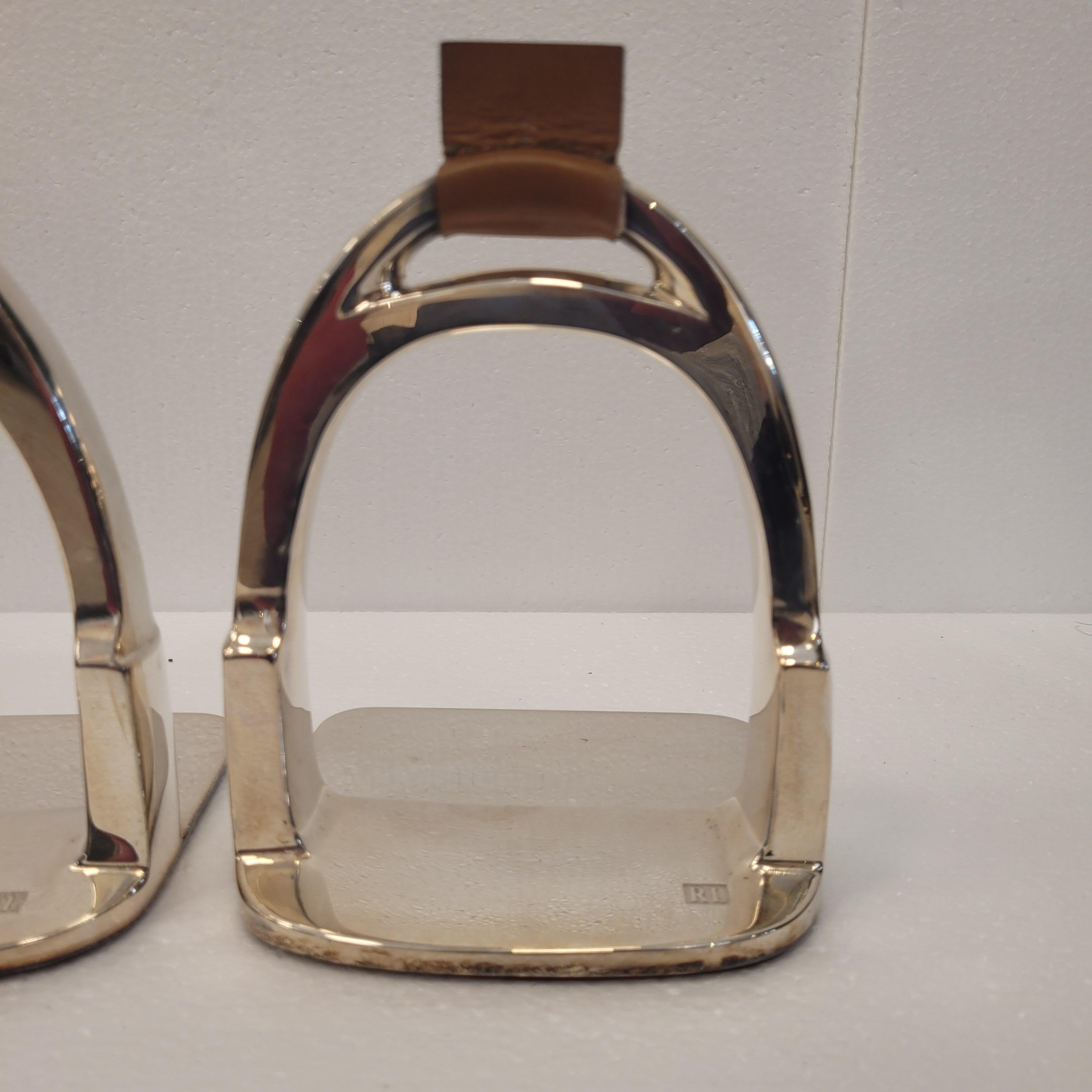 Livre d'or Ralph Lauren en argent, cuir de ville Derbyshire 2010's en vente 7
