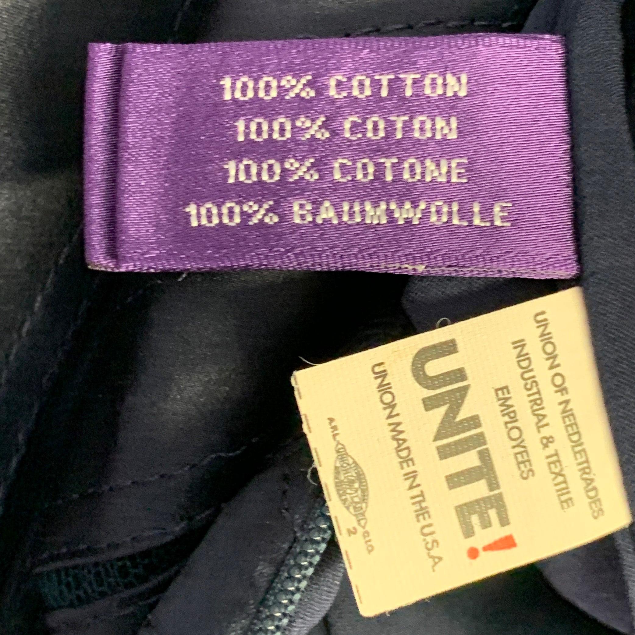 RALPH LAUREN Größe 10 Marineblau Satin Streifen Riemchen Langes Abendkleid im Angebot 3
