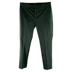 RALPH LAUREN Size 36 Green Cotton Blend Chino Slim Fit Pants
