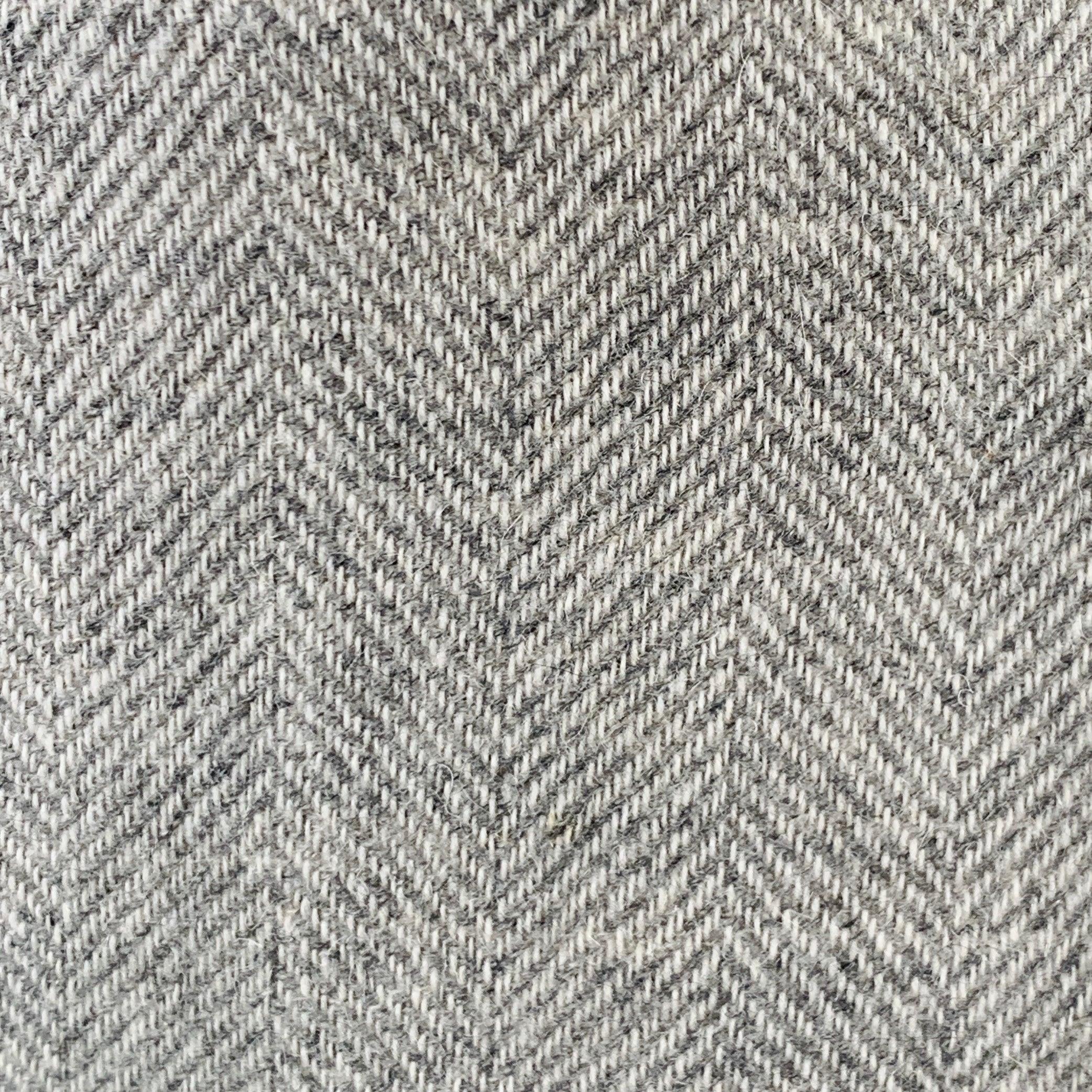 POLO by RALPH LAUREN sport coat in a grey and light grey camel hair featuring a herringbone pattern, peak lapel, double vented back, and three button closure. Made in Italy.Very Good Pre-Owned Condition. Minor marks. 

Marked:   38R 

Measurements:
